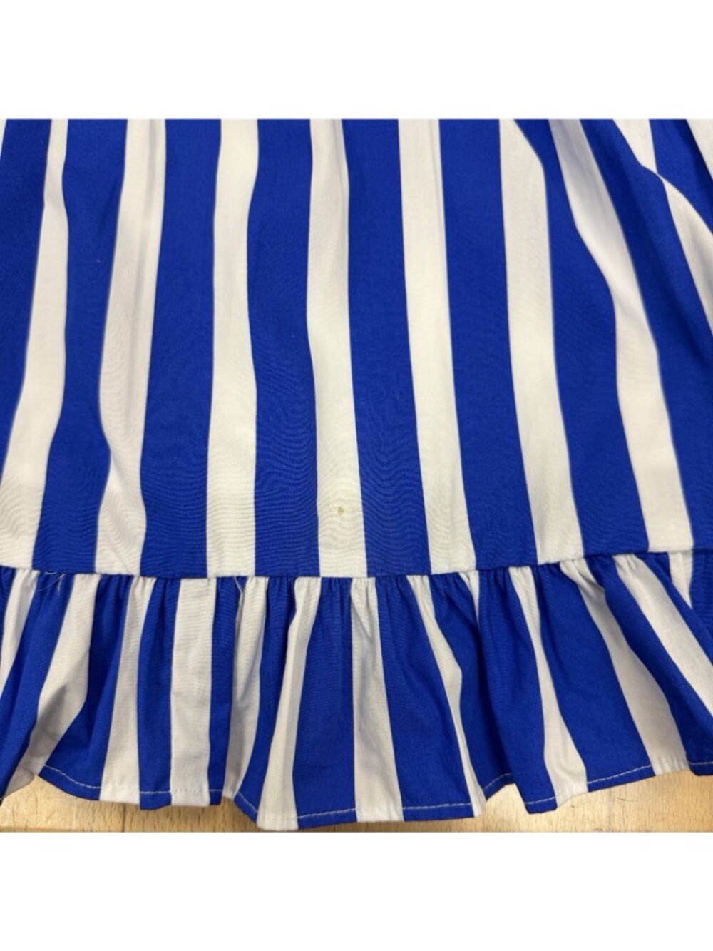 Pomander Place by Tuckernuck Blue Stripe Avondale Dress size S Small NWT* - Picture 6 of 9